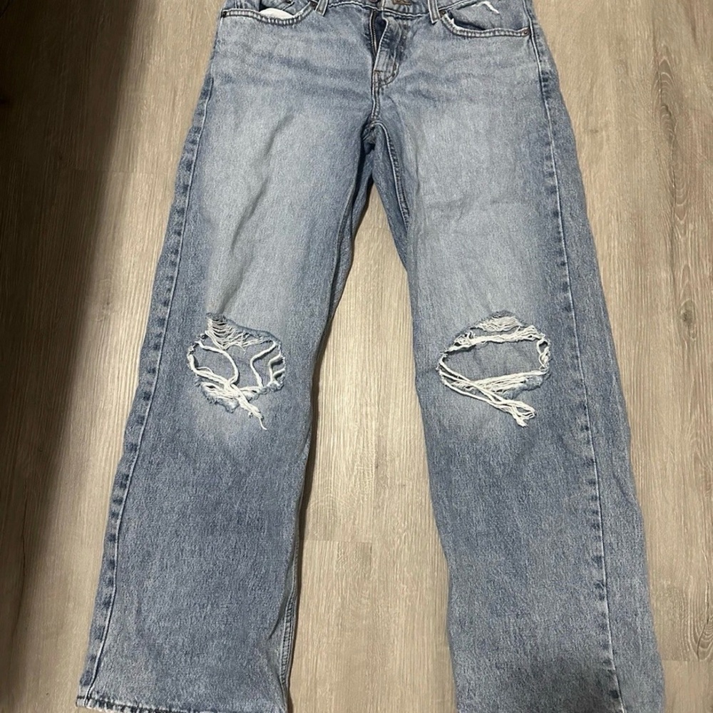 Levi's Light Blue Denim Pants - Picture 2 of 4